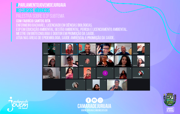 PALESTRA PJ JURUAIA - RECURSOS HÍDRICOS -