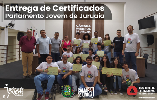 ENTREGA DOS CERTIFICADOS DO PJ JURUAIA 2022